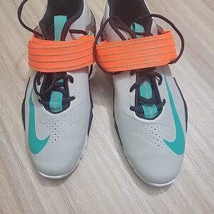 Nike Savaleos Grey Emerald Mens Size 14 CV5708-083 Green Black Orange 2022